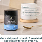 Ancient Nutrition Multivitamínico para Hombres 40+ – 30 Cápsulas