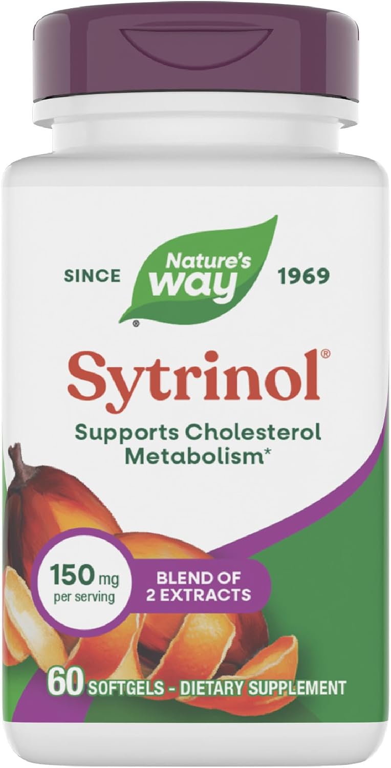 Nature's Way Sytrinol Control Colesterol - 60 Cápsulas Blandas