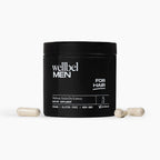 WELLBEL Men Complemento para Cabello, Piel y Uñas, Vegano, Sin Gluten y No GMO, 90 Cápsulas