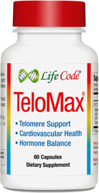 Life Code TeloMax - Suplemento de Telómeros para la Función Celular Saludable