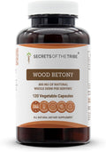 Secrets of the Tribe Wood Betony (Stachys officinalis) 120 Cápsulas