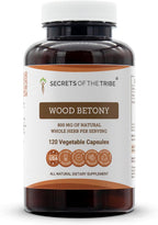 Secrets of the Tribe Wood Betony (Stachys officinalis) 120 Cápsulas