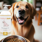 Aceite de Salmón para Perros y Gatos – Suplemento Omega 3 con EPA y DHA | 100% Aceite de Pescado Noruego | Sin Olor, Grado Humano | Apoyo para Piel, Pelaje y Articulaciones | 946 ml | Buddy’s Best