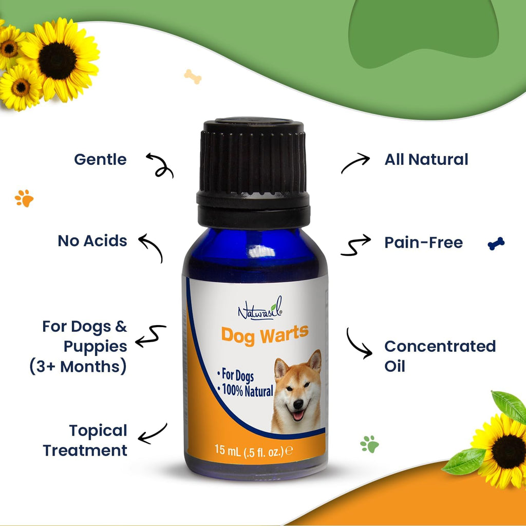 Naturasil Eliminador de Verrugas Caninas Natural - 15 ml