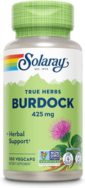 SOLARAY Burdock Root 425 mg - 100 Vegetable Capsules