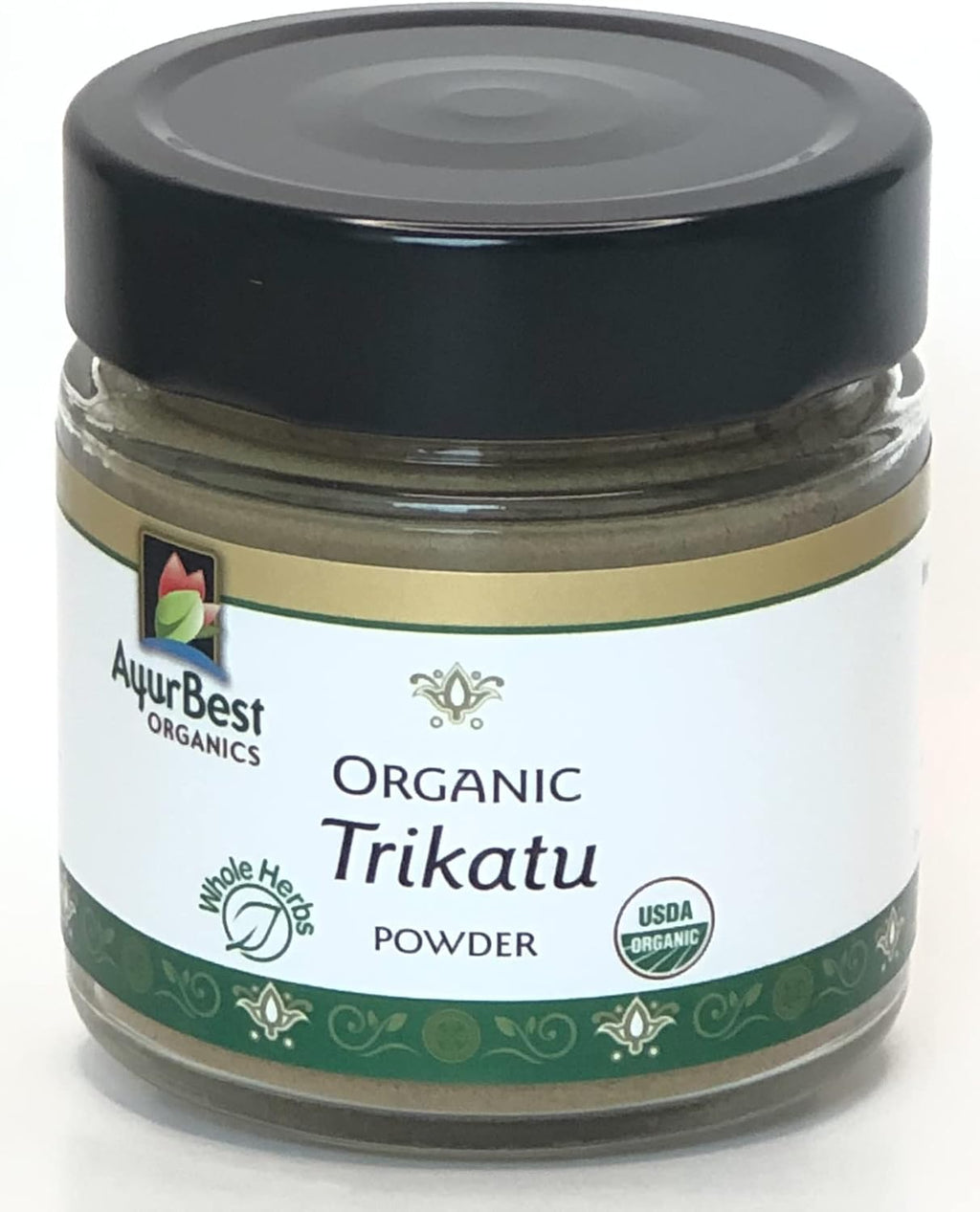 Organic Trikatu Powder, AyurBest Organic, Kosher, Ayurvedic (450g)