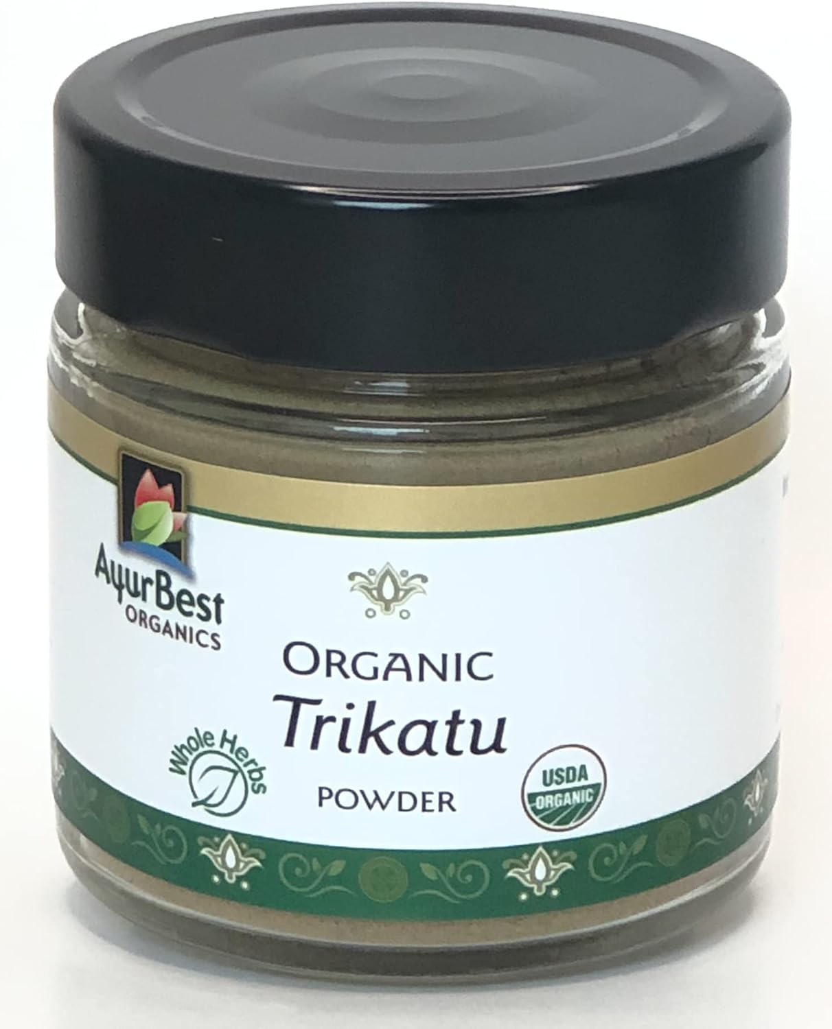 Organic Trikatu Powder, AyurBest Organic, Kosher, Ayurvedic (450g)