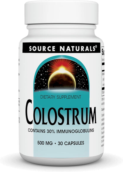 Source Naturals Calostro con 30% de Inmunoglobulinas - 120 Cápsulas – Image 5