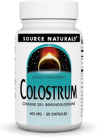 Source Naturals Colostrum 30% Inmunoglobulinas - 30 Cápsulas