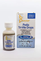Szong Gotas Multivitamínicas para Bebés, Vitaminas A, C y D, paquete de 3 x 50 ml