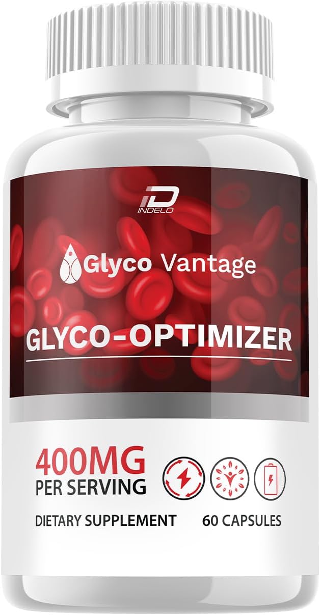 Glyco Vantage Cápsulas - Suplemento Avanzado con Fórmula Natural, 60 Cápsulas