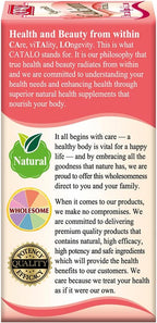CATALO Fórmula de Calcio Vegetal con Algas Rojas y Vitamina C - 90 Comprimidos