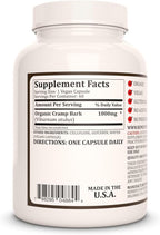 Remedy's Nutrition Corteza de Cramp | 1000 mg, 60 Cápsulas Veganas | Suplemento Herbal