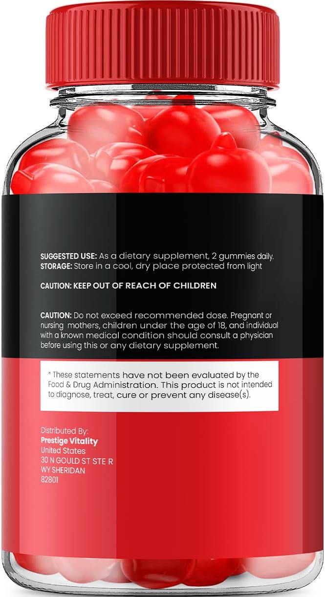 Primal Testo Boost RX ACV Gummies for Men – PrimalTesto Boost RX Male ACV Gummies All-Natural Supplement, Primal TestoBoost RX Gummies Reviews (1 Pack - 60 Gummies)