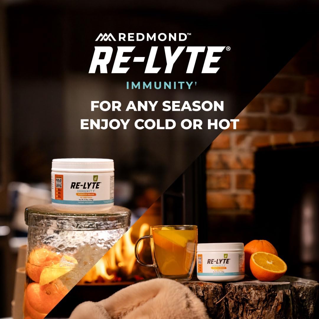 Redmond Re-Lyte Immunity Multivitamínico con Electrolitos (BlackBerry)