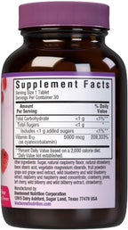Bluebonnet Nutrition Earth Sweet Vitamina B12 5000 mcg Comprimidos Masticables, Sabor Frambuesa, 30 unidades