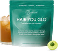 Hair You Glo – Suplemento de biotina vegetal en polvo | Cabello saludable | 30 dosis