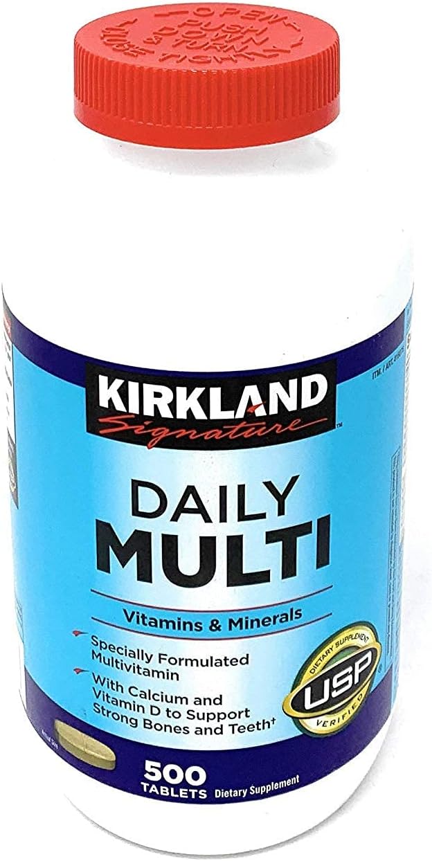 Kirkland Signature Daily Multi, 500 Comprimidos