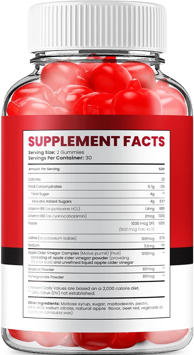 Crave Keto ACV Gummies (2 Paquetes) - 120 Gomitas