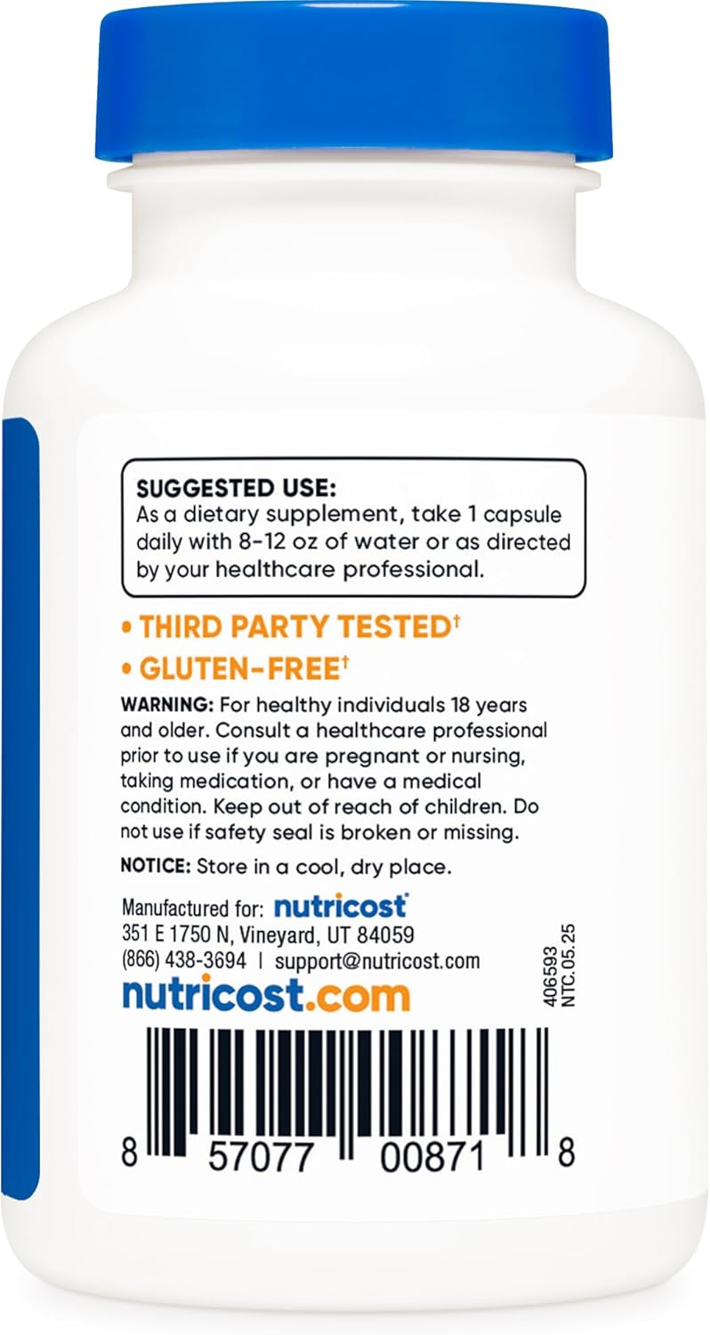 Nutricost Extracto de Petasita (Butterbur) 75mg, 120 Cápsulas Veganas
