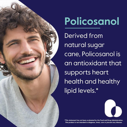 BESTVITE Policosanol 25mg (180 Cápsulas Vegetales) - Sin Estearatos - Vegano - No Transgénico - Sin Gluten – Image 4