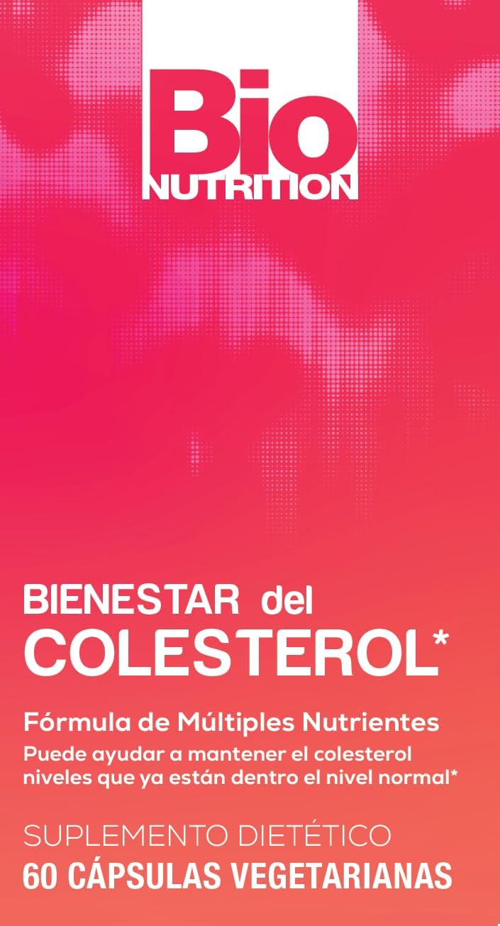 Bio Nutrition Cholesterol Wellness, 60 Cápsulas