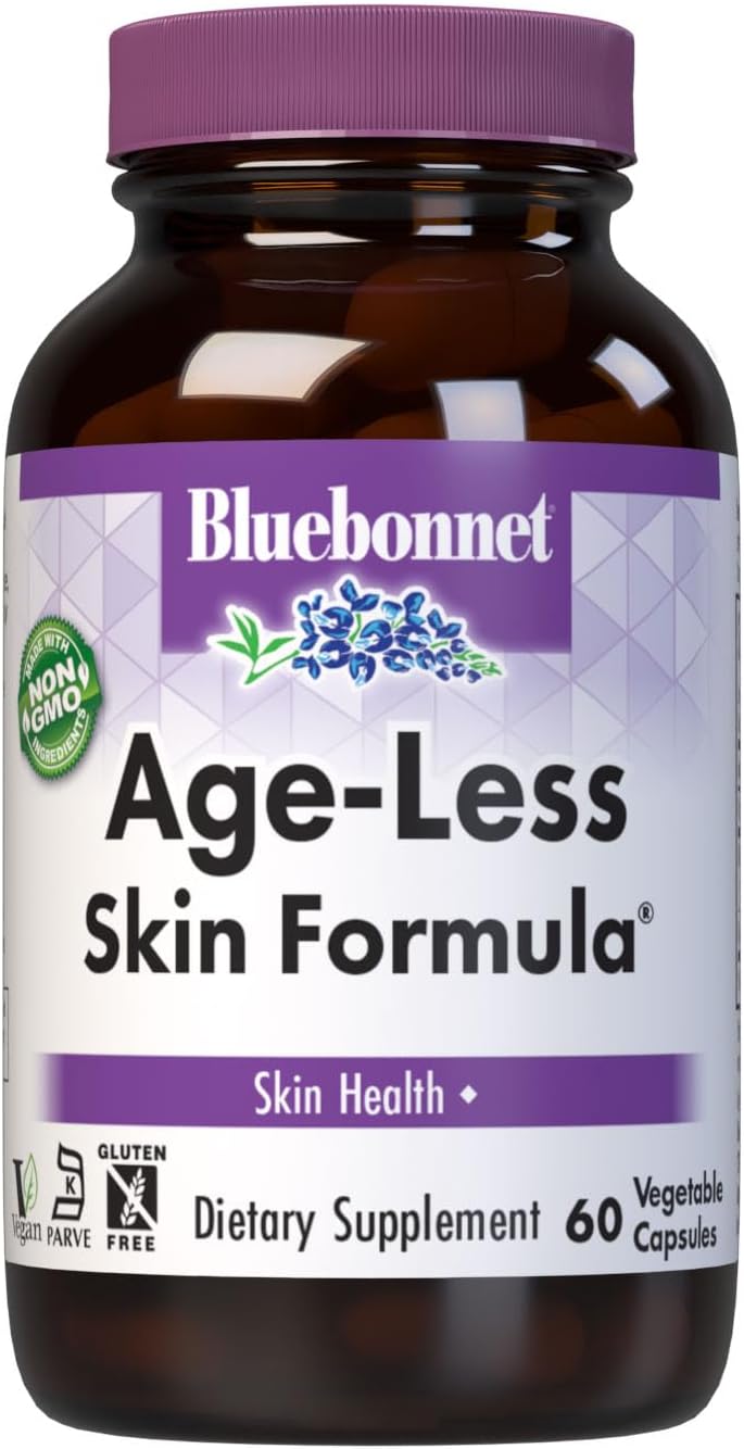 BlueBonnet Age-Less Skin Formula Cápsulas, 60 Unidades