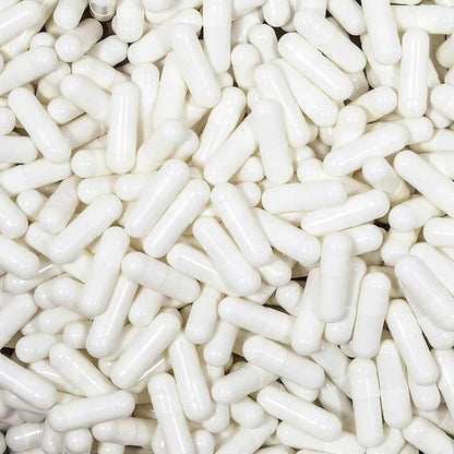 XPRS Nutra Cápsulas Vacías Tamaño 2 - Cápsulas de Gelatina Blancas - 10000 Unidades – Image 1