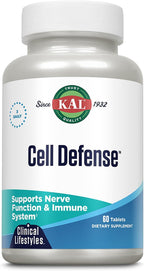 KAL Cell Defense – Complejo de Hongos y Vitaminas para el Bienestar Celular (60 Comprimidos)