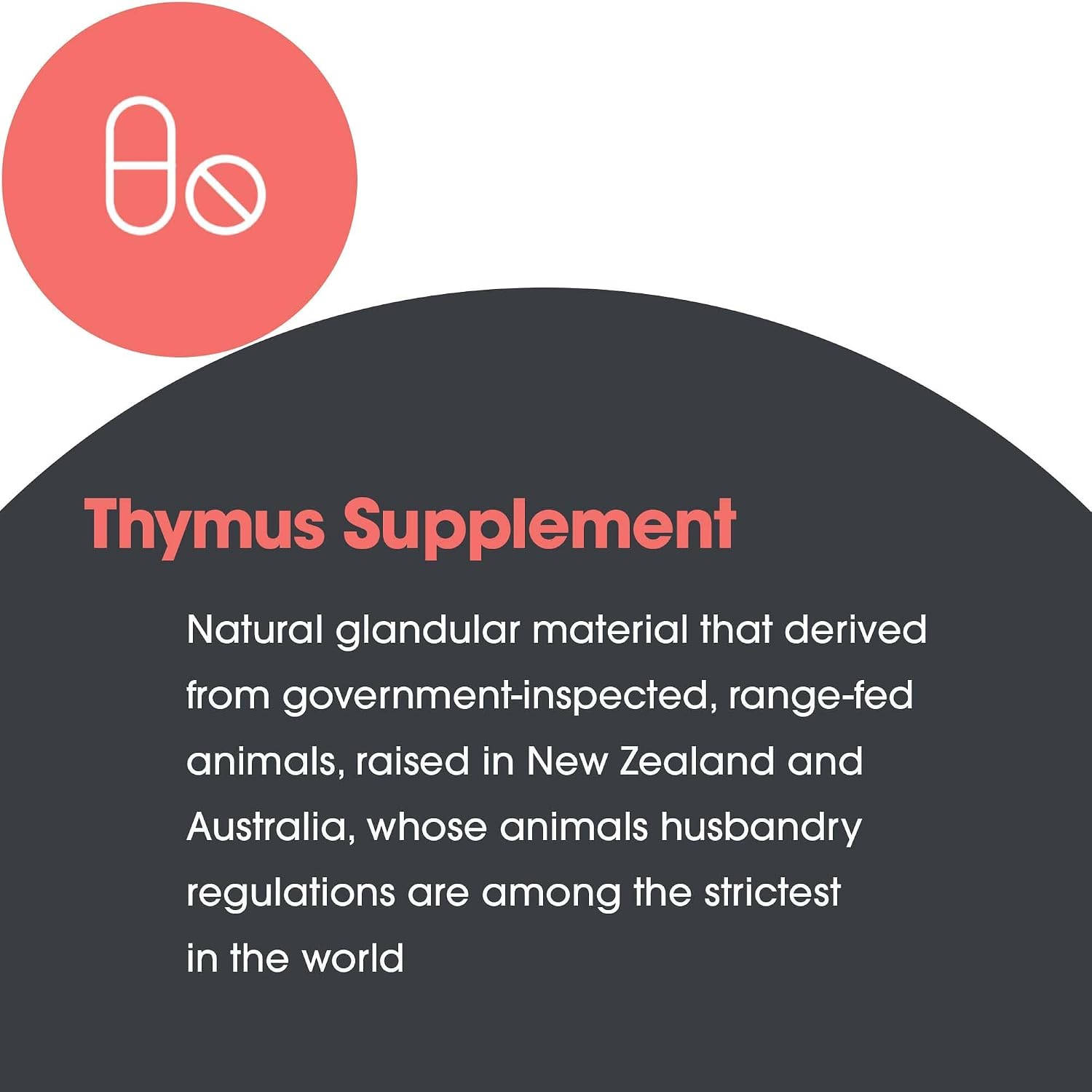Allergy Research Group ARG Thymus - Extracto de Timo Liofilizado - 75 Vegicápsulas