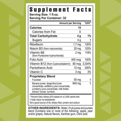 Youngevity ZRadical Fucoidan - Extracto Orgánico de Fucoidan Maritech con Vitaminas C, B6, B12 y Cofactores - 946 ml – Image 2