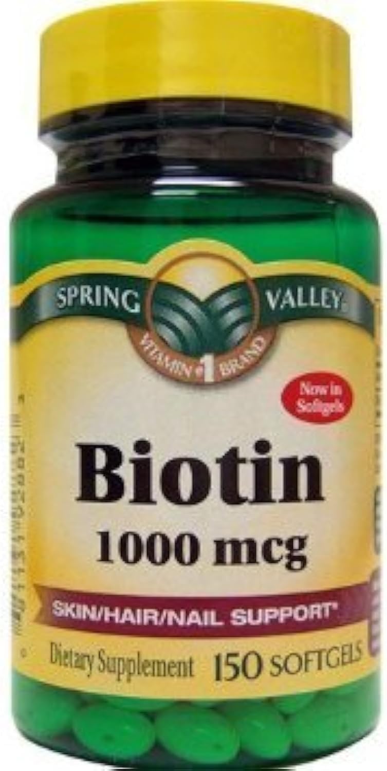 Biotina 1000 mcg, 150 tabletas (Paquete de 3)