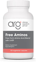 ARG Free Aminos - Free-Form Amino Acid Complex with 5-HTP - 100 Vegetarian Capsules