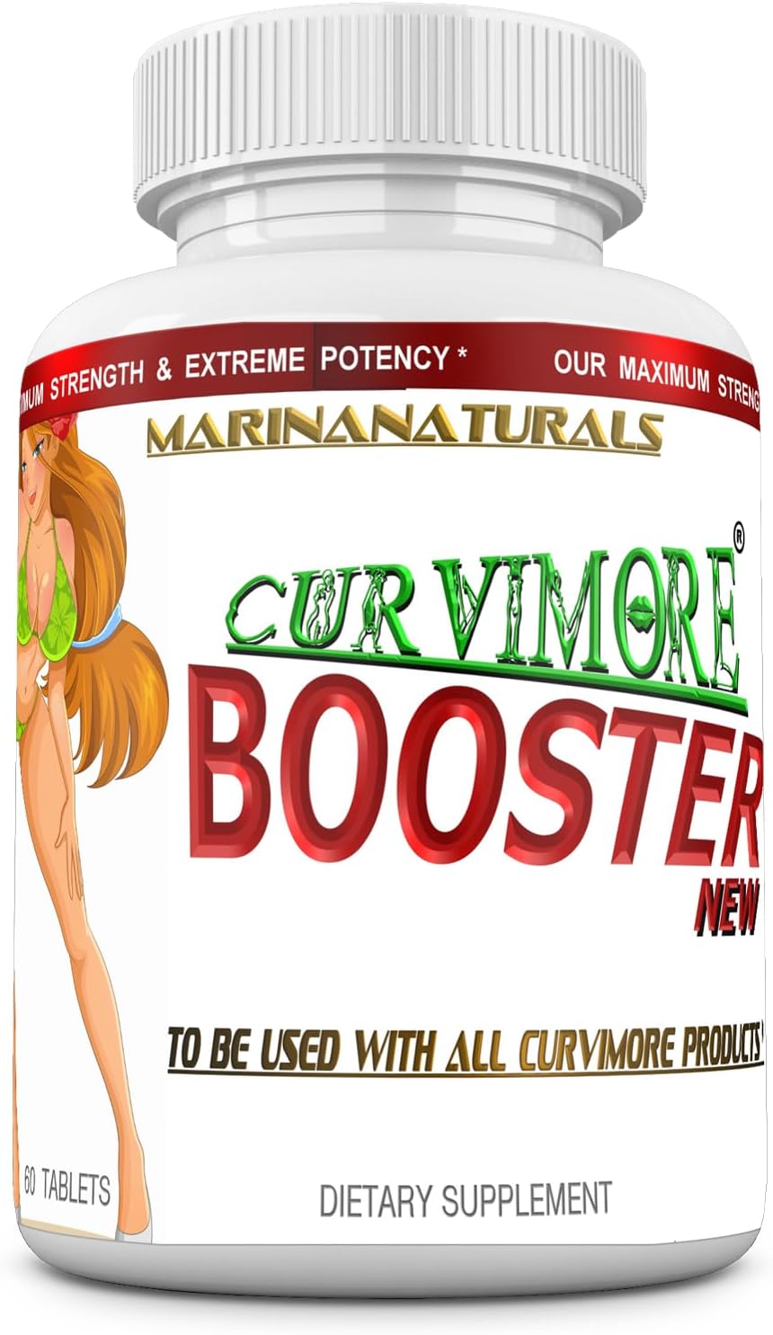 CURVIMORE BOOSTER - Potenciador Natural con Biotina, Ácido Hialurónico y Colágeno