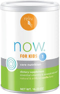 RELIV Now for Kids 1 Vainilla - Batido Nutricional Bajo en Azúcar con Vitaminas, Minerales y Proteína Vegetal para el Crecimiento y Desarrollo, 30 porciones