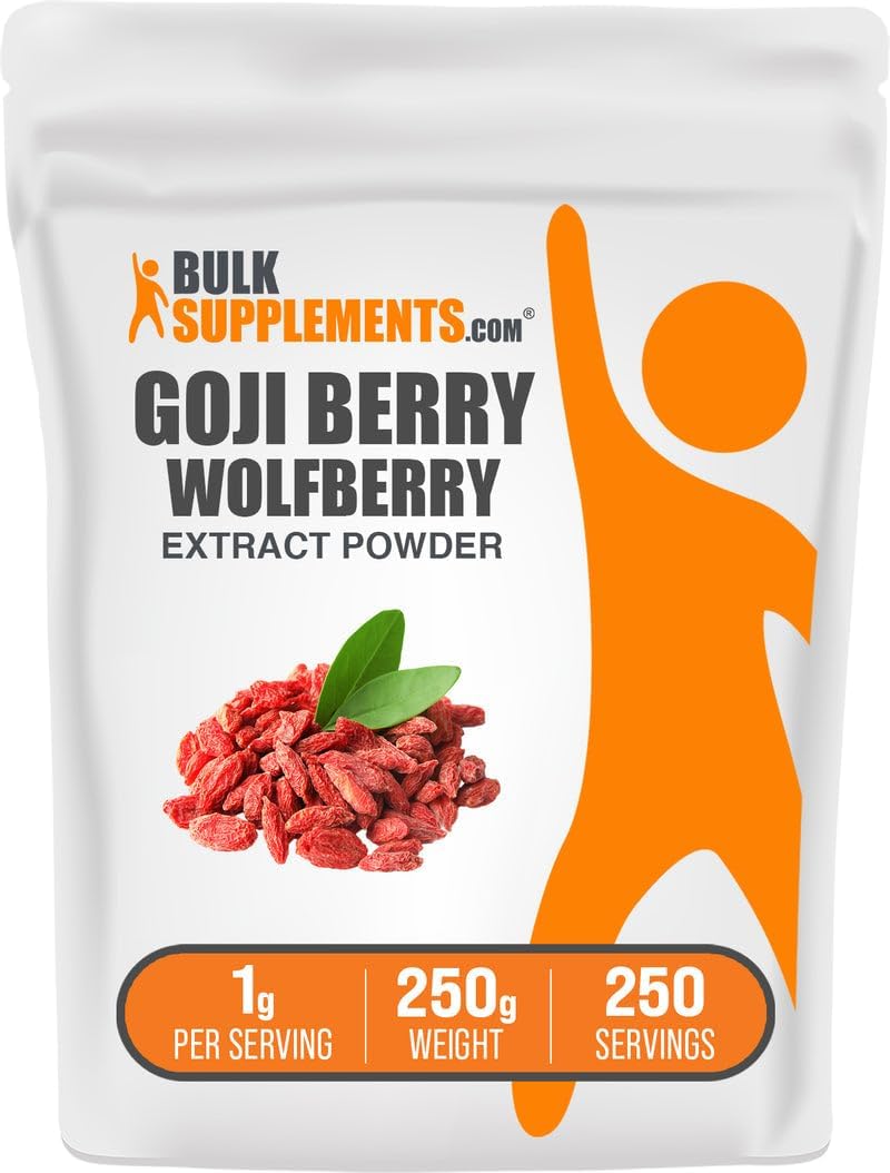 Goji Berry (Wolfberry) Extract Powder - 100g - Vegan & Gluten Free