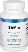 Douglas Laboratories SAM-e | Apoyo para Articulaciones, Hígado, Neurotransmisores y Metilación | 60 Cápsulas