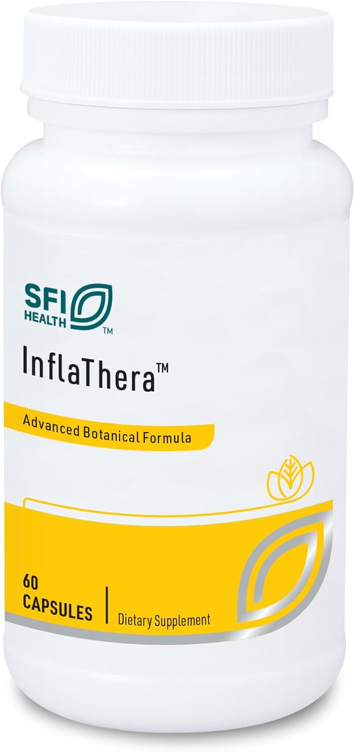Klaire Labs Inflathera - Mezcla de Fitonutrientes con Cúrcuma y Knotweed (60 Cápsulas)