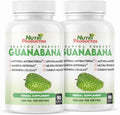 Nutrisalud Products Cápsulas de Guanábana Extra Potente 1350mg por ración. Set de 2 frascos con 90 cápsulas cada uno.