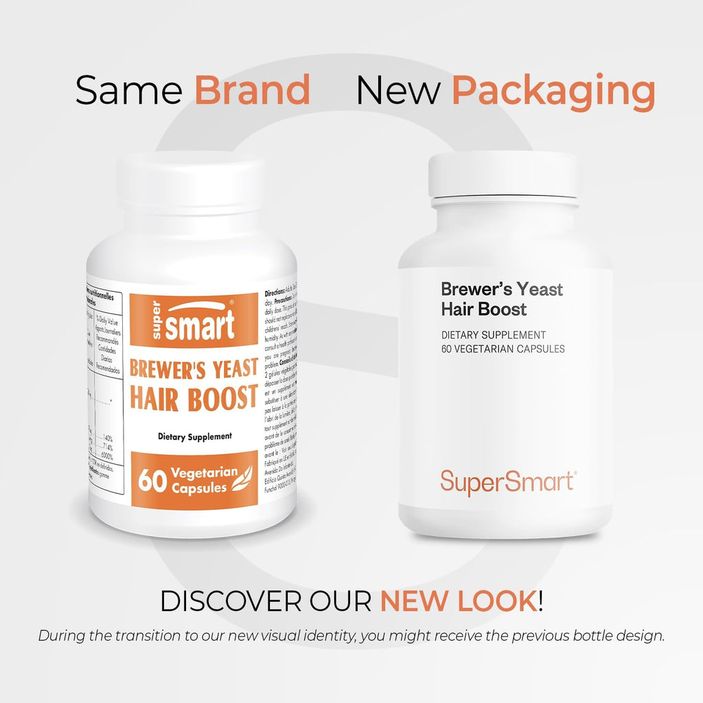 SuperSmart Brewer's Yeast Hair Boost (Fórmula Avanzada)