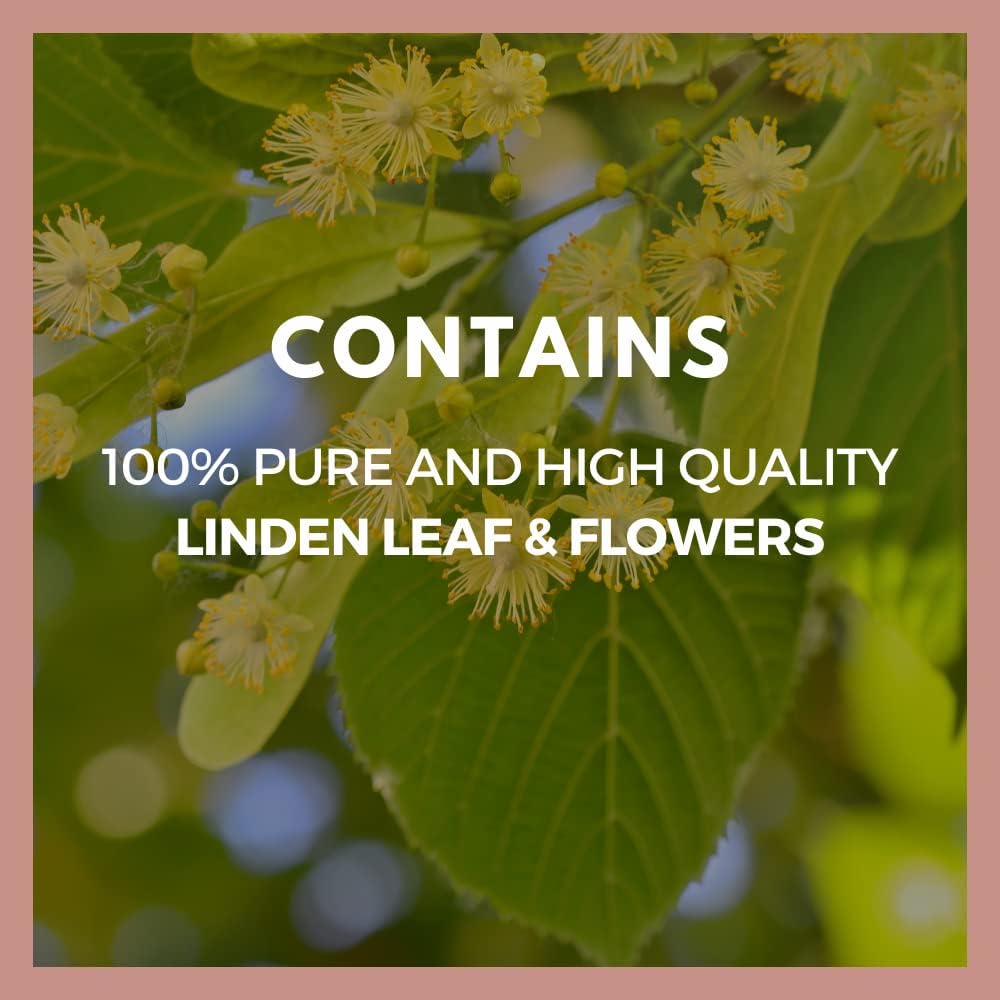Remedy's Nutrition Hoja y Flor de Tilo | 1000 mg, 60 Cápsulas Veganas | Complemento Alimenticio Herbal