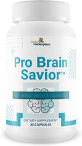 Pro Brain Savior – Suplemento Nootrópico con Bacopa, Niacina, Cafeína y L-Teanina para Memoria, Enfoque y Claridad Mental