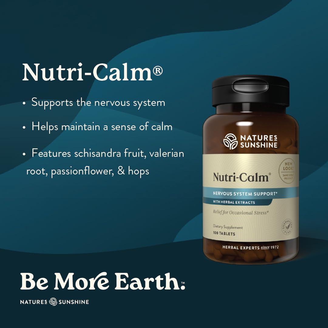 Nutri-Calm - Suplemento Herbal para el Alivio del Estrés