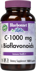 Bluebonnet Nutrition C-1000 mg con Bioflavonoides Cítricos, 180 comprimidos