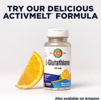 KAL L-Glutathione SR, Suplemento de Glutatión Reducido, Alta Absorción, 60 Cápsulas Veganas