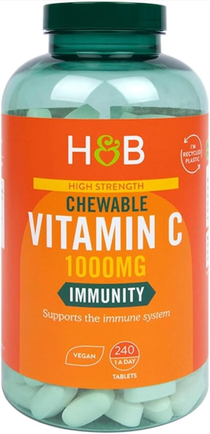 Holland and Barrett Chewable Vitamin C 1000mg - 240 Chewables