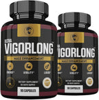(2 Pack) Ultra VigorLong Supplement Advanced Formula, Ultra Vigor Long for Men, Ultra Vigorlong Capsules, 180 Count