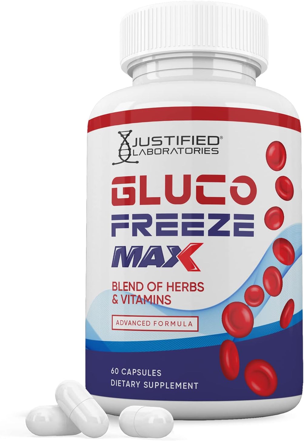 Glucofreeze Max Advanced Formula 1295mg - 60 Cápsulas