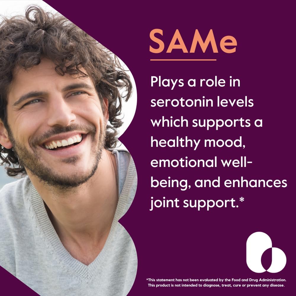 BESTVITE SAM-e 200mg Estabilizado (60 Cápsulas Vegetales)
