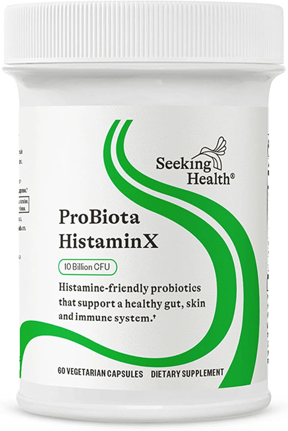 Seeking Health ProBiota HistaminX - Probiótico para Histamina y Salud Digestiva - 60 Cápsulas